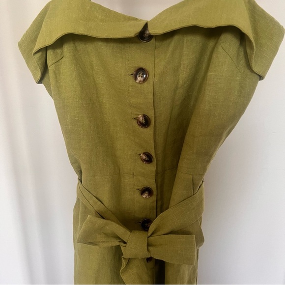 English Factory Green Romper - Picture 4 of 6